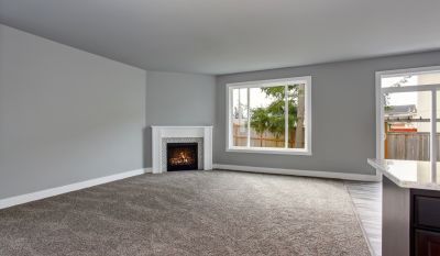 Family Room Carpet Installation